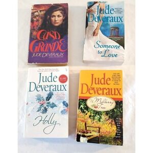 Jude Deveraux PB Lot of 4 Romance Historical Romance Holly The Mulberry Tree etc